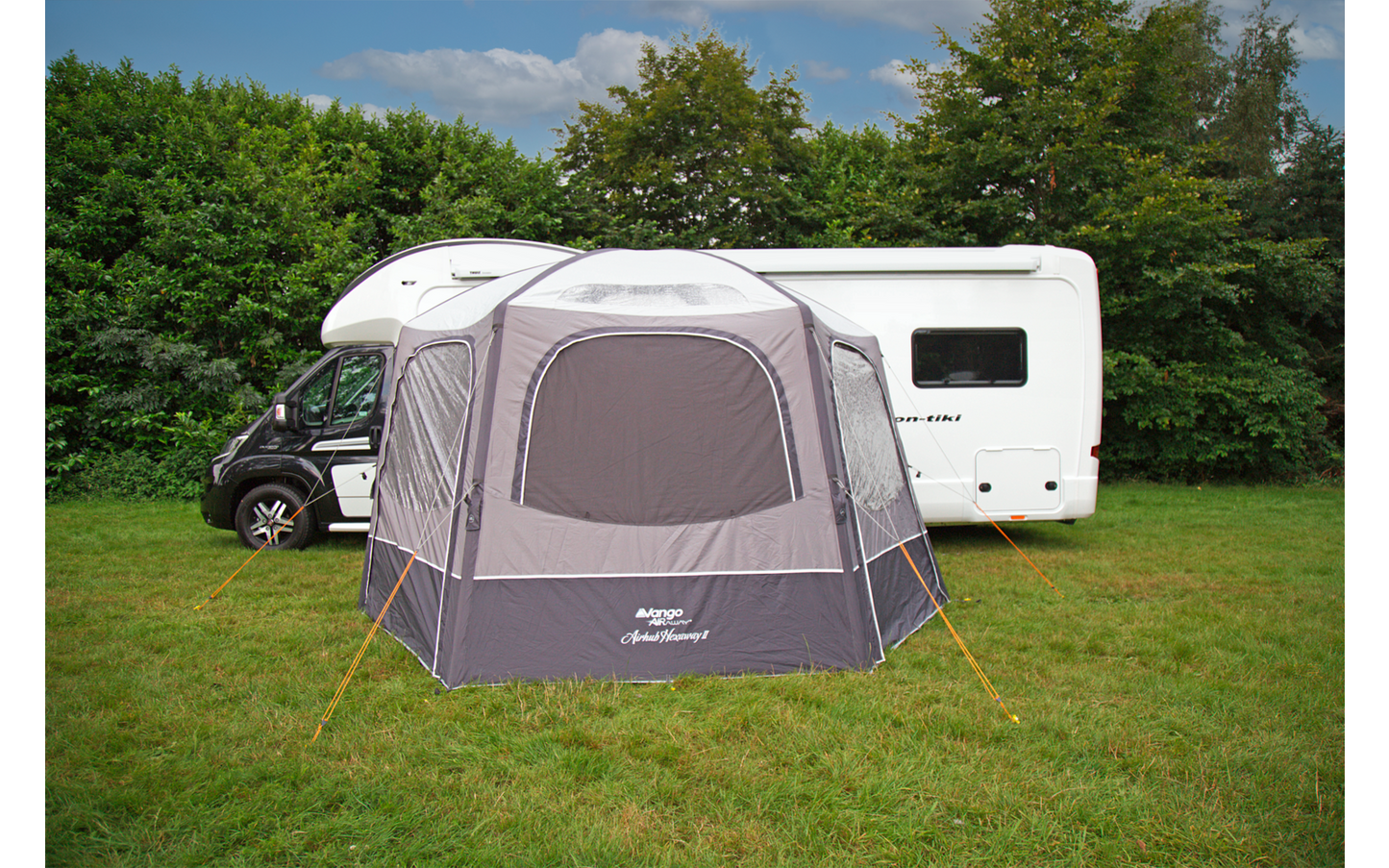  Vango Airhub Hexaway II Aufblasbares Busvorzelt