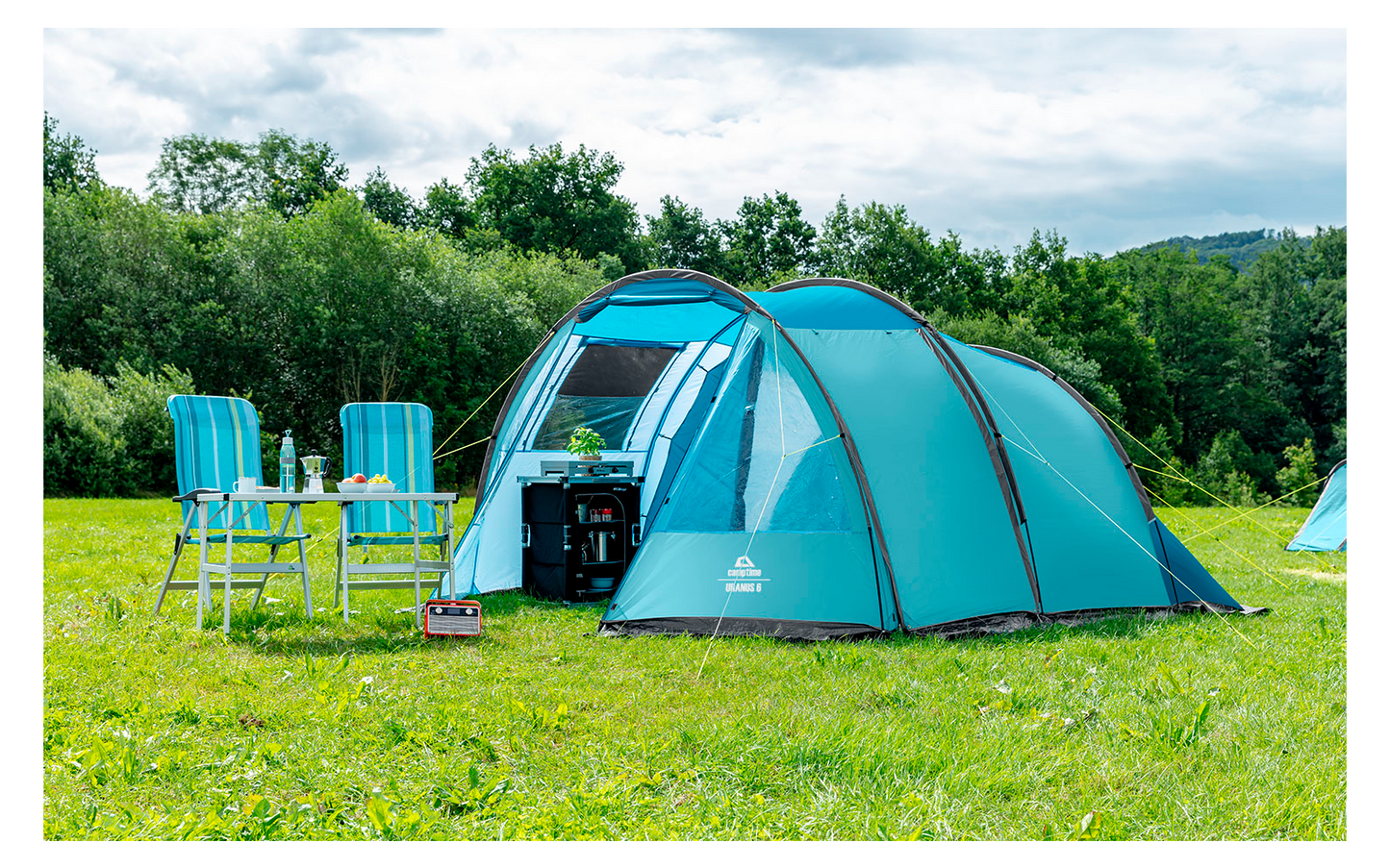  Camptime Uranus 6 Tunnelzelt Für 6 Personen