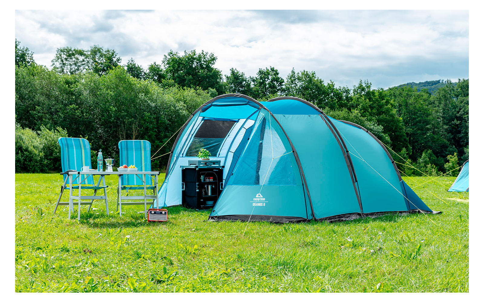  Camptime Uranus 6 Tunnelzelt Für 6 Personen