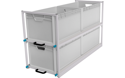  SYS-RACK Kastenwagen Heckauszug Mit 120 Cm Teleskopvollauszügen