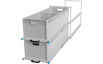  SYS-RACK Kastenwagen Heckauszug Mit 120 Cm Teleskopvollauszügen