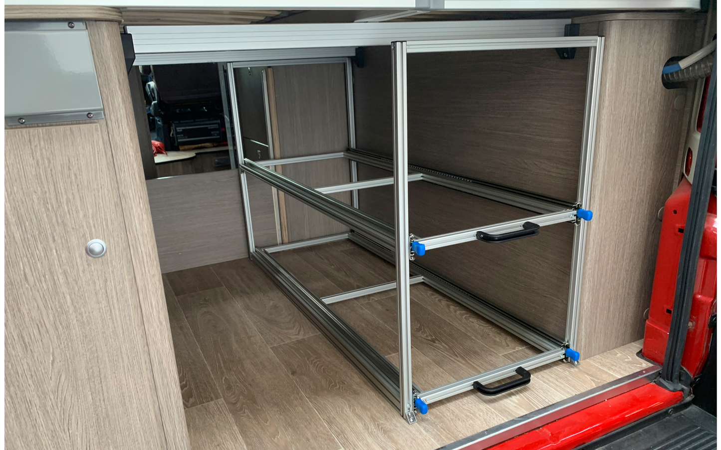  SYS-RACK Kastenwagen Heckauszug Mit 120 Cm Teleskopvollauszügen