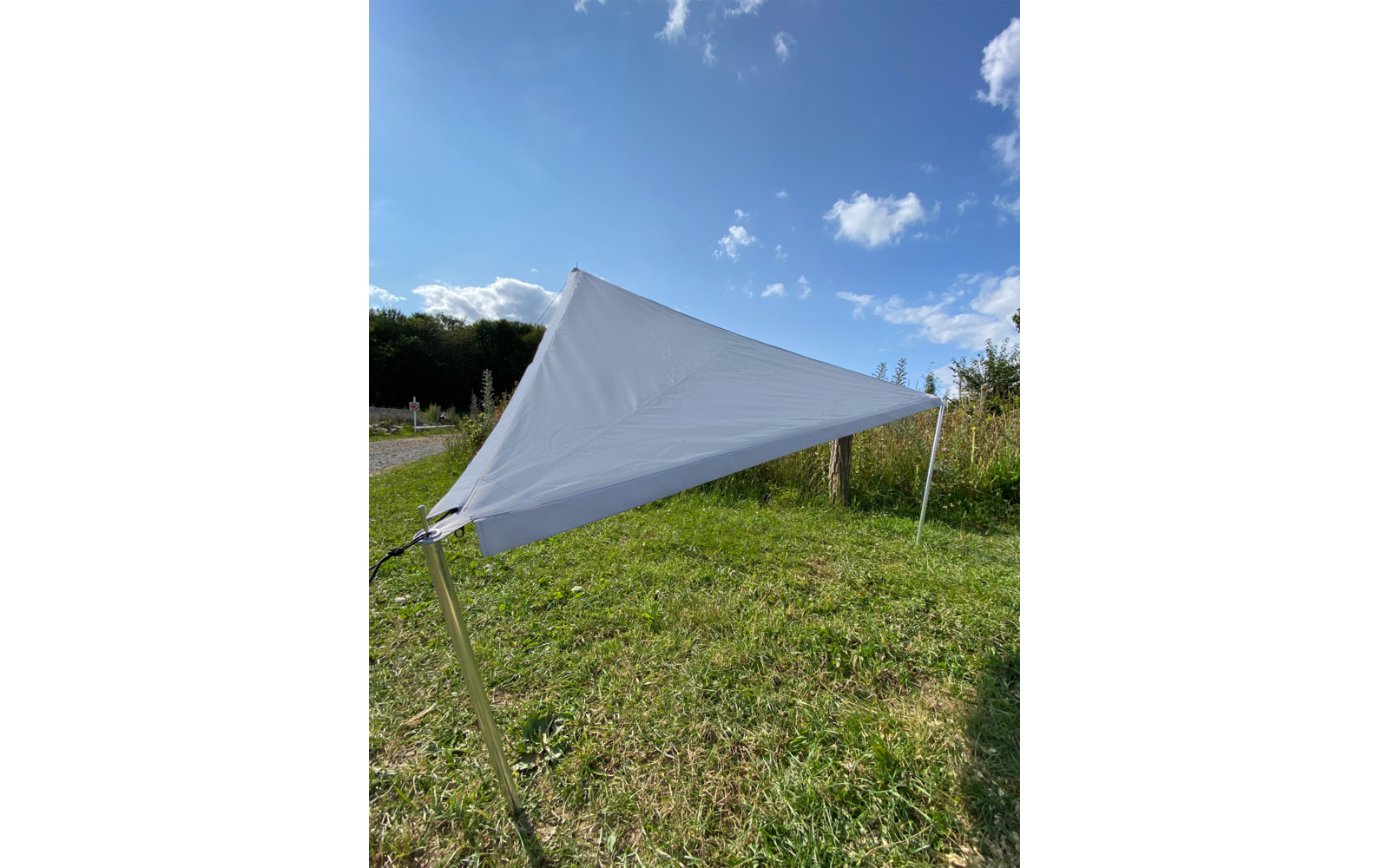  Bent Sonnensegel TC-Zip-Protect Canvas Single Aus Baumwoll-Mischgewebe Mit Reißverschluss-Abdeckklappen