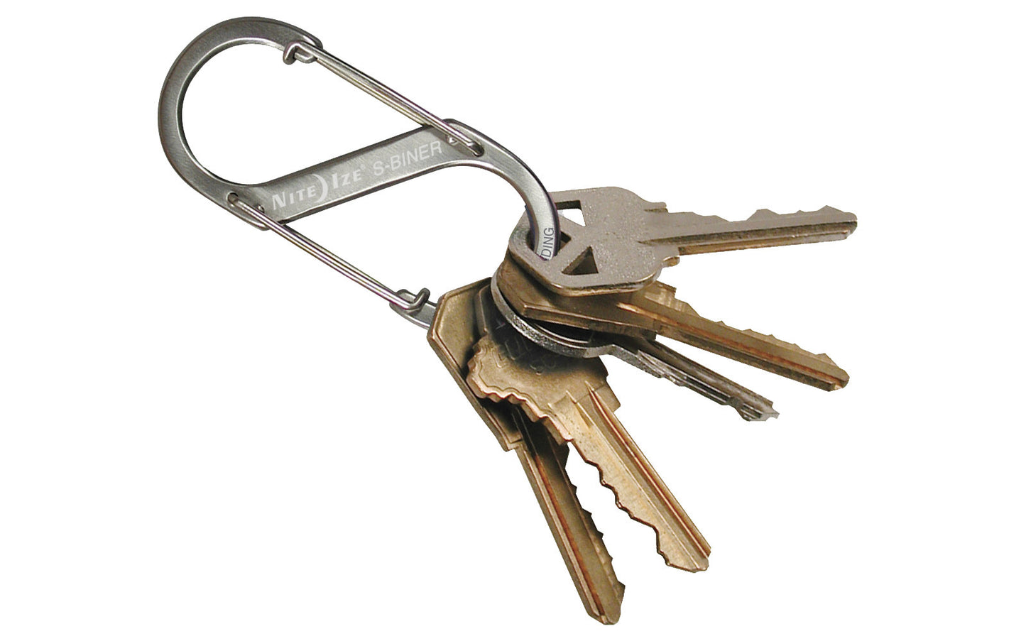  Nite Ize S-Biner Edelstahl Doppelkarabiner