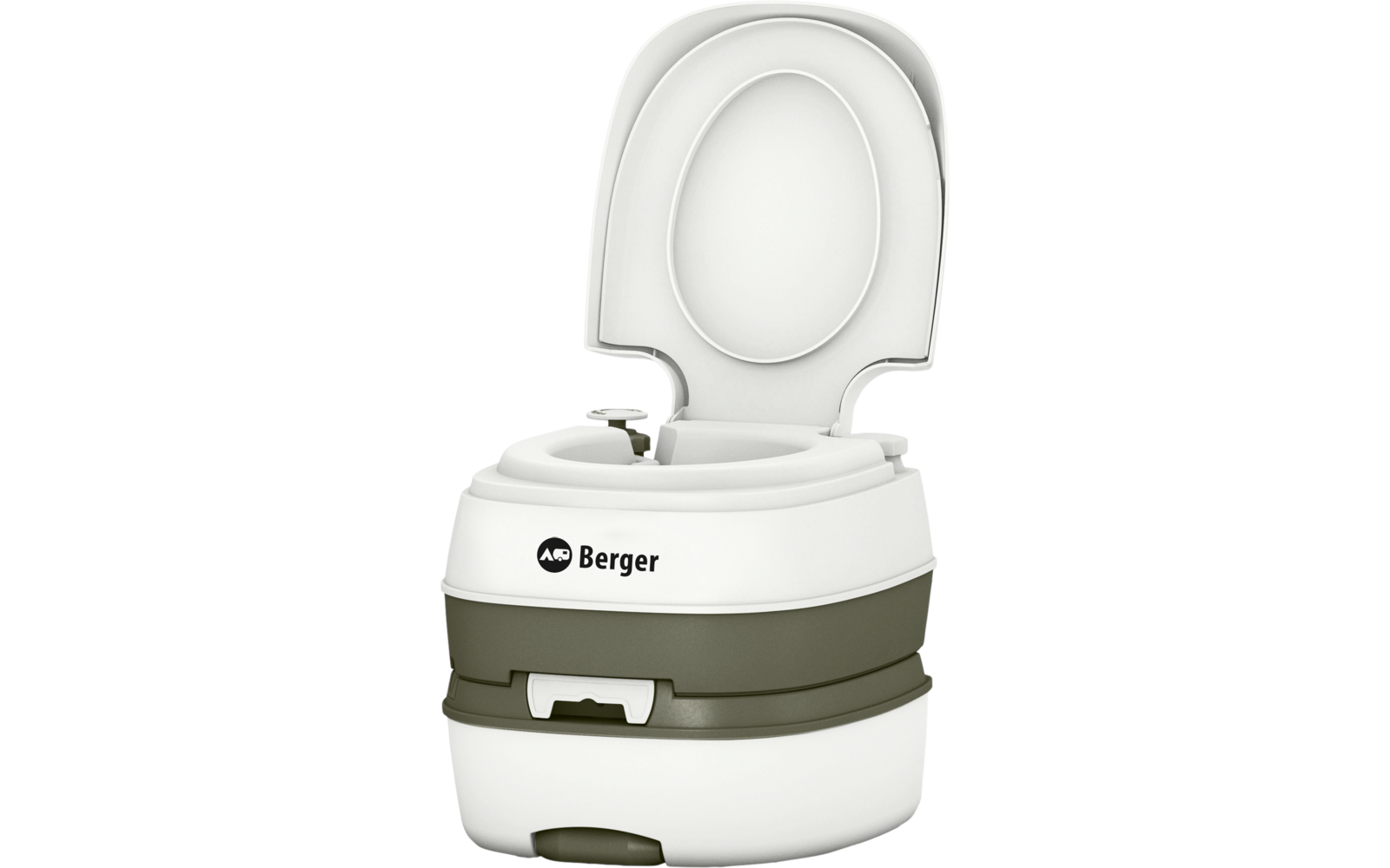  Berger Mobil WC Deluxe Starter Set Mit Deluxe Campingtoilette, Toilettenpapier Und Sanitärflüssigkeiten