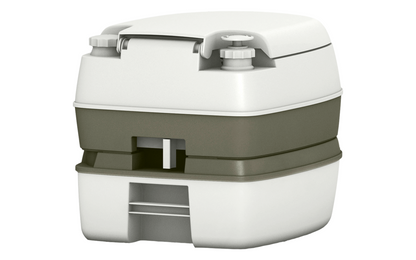  Berger Mobil WC Deluxe Starter Set Mit Deluxe Campingtoilette, Toilettenpapier Und Sanitärflüssigkeiten