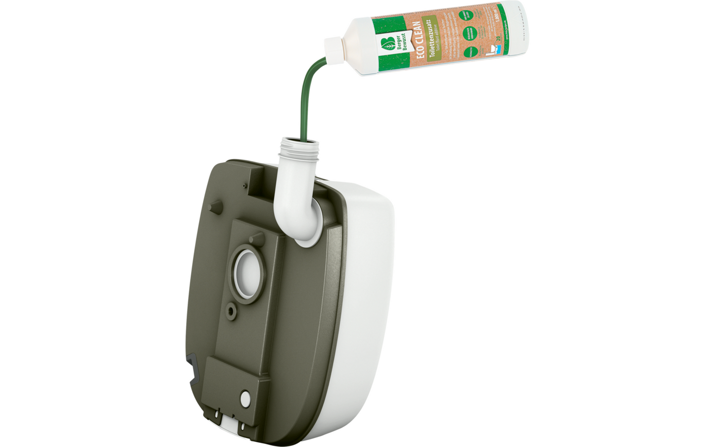  Berger Mobil WC Deluxe Starter Set Mit Deluxe Campingtoilette, Toilettenpapier Und Sanitärflüssigkeiten