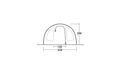  Outwell Sky 5 Tunnelzelt Für 5 Personen