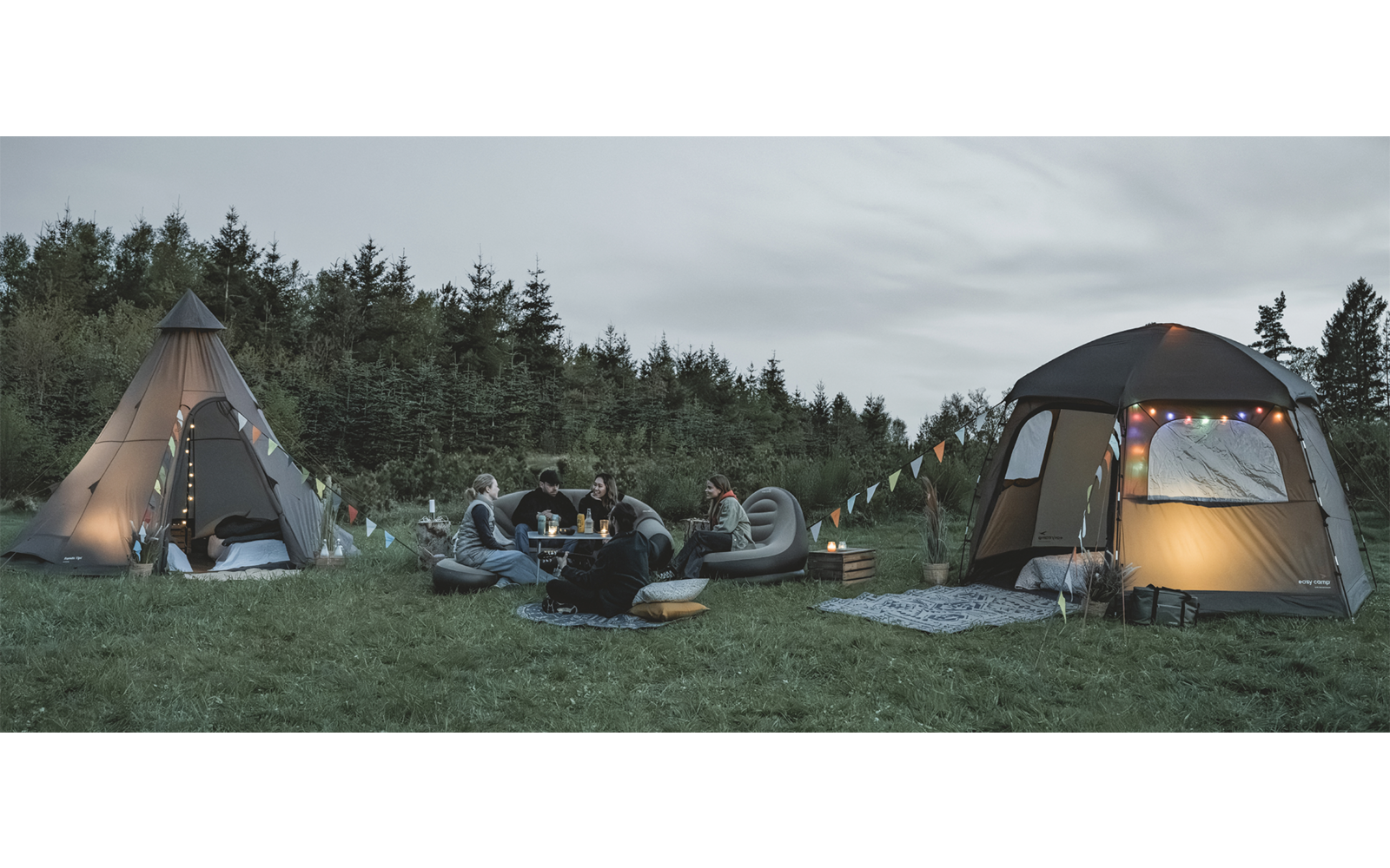  Easy Camp Sandland Yurt Kuppelzelt Für 6 Personen