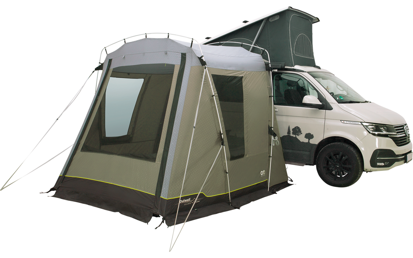  Outwell Dunecrest L Heckzelt Für Minicamper 2 Personen Grün