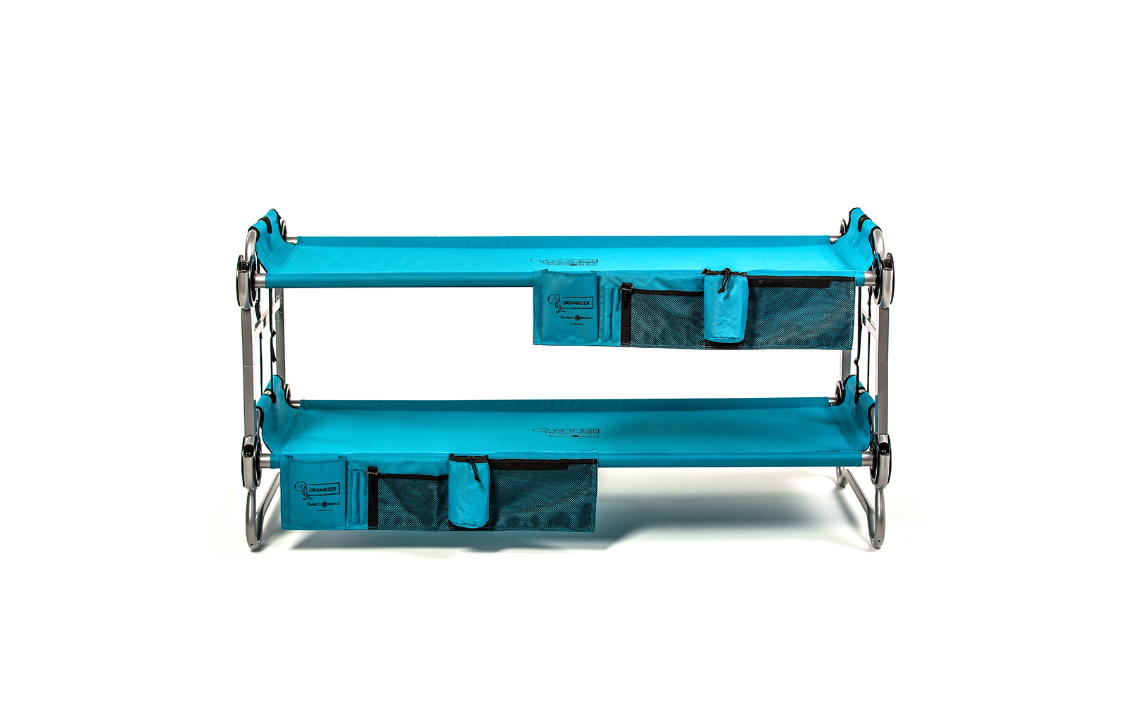  Disc-O-Bed Kid-O-Bunk Kinder Camping Stockbett Inkl. Seitentaschen