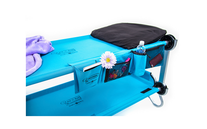  Disc-O-Bed Kid-O-Bunk Kinder Camping Stockbett Inkl. Seitentaschen