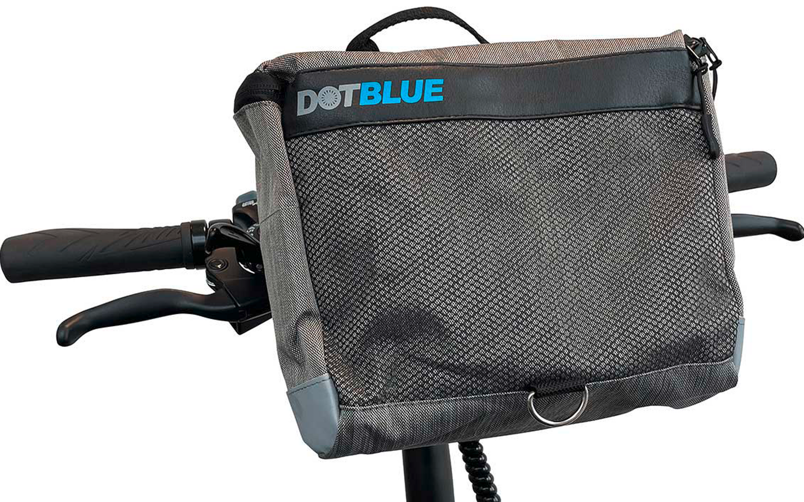  Blaupunkt Fahrrad-Lenkertasche LT 200 Grau/schwarz 4 Liter