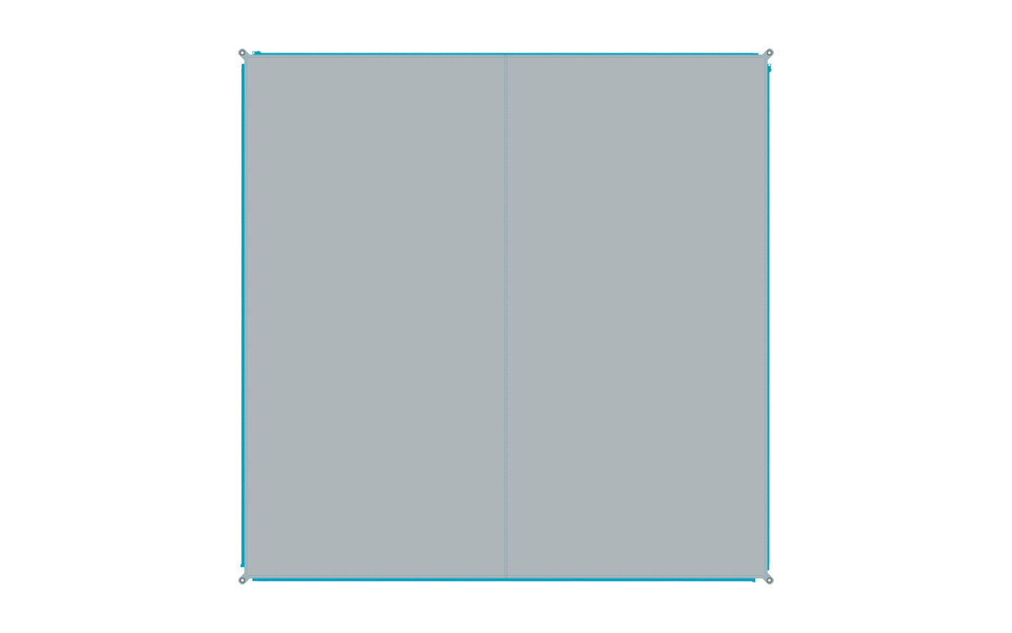  Bent Verbindbarer Teppich Zip Carpet 250 X 250 Cm