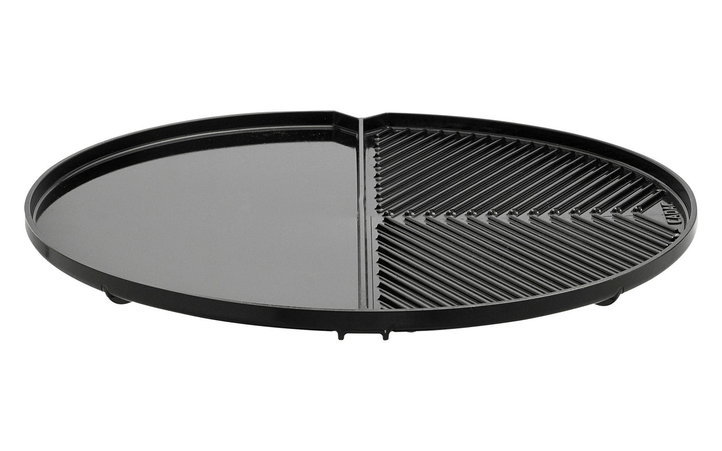  Cadac Grillplatte Geteilt Für Gasgrill Carri Chef 50 / 2 Oder Citi Chef 50