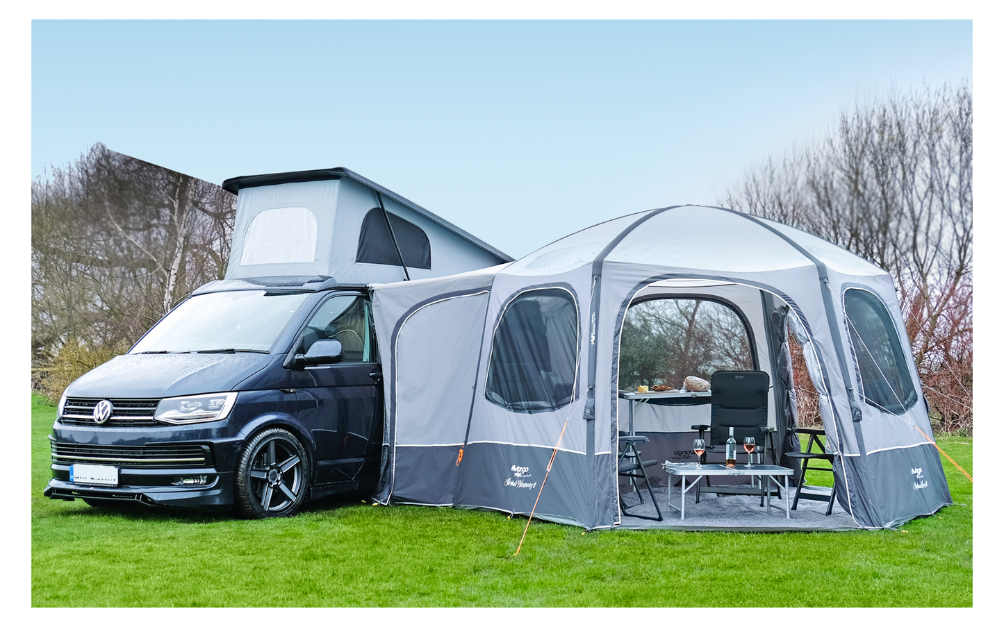  Vango Airhub Hexaway II Aufblasbares Busvorzelt
