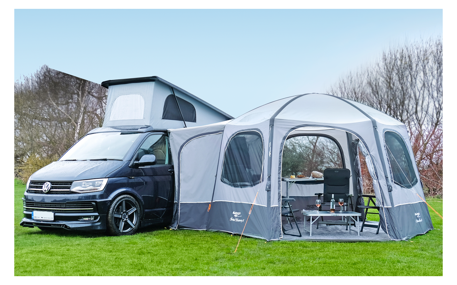  Vango Airhub Hexaway II Aufblasbares Busvorzelt