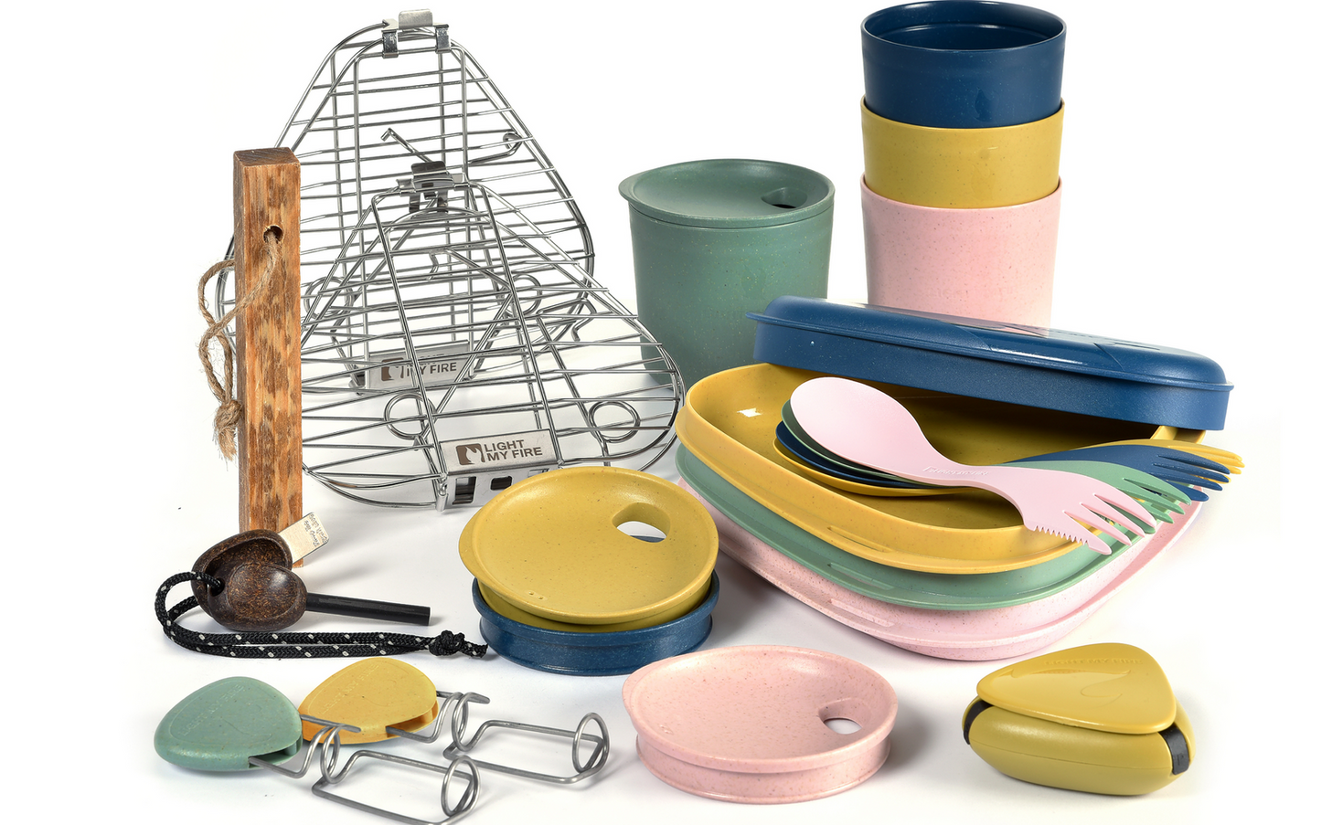  Light My Fire CampKit For 4 Geschirrset 19 Teilig