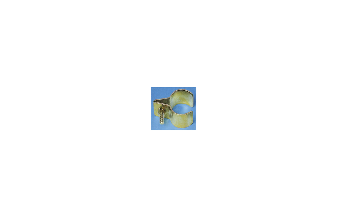  Berger Rohrschelle Gold 5er Pack