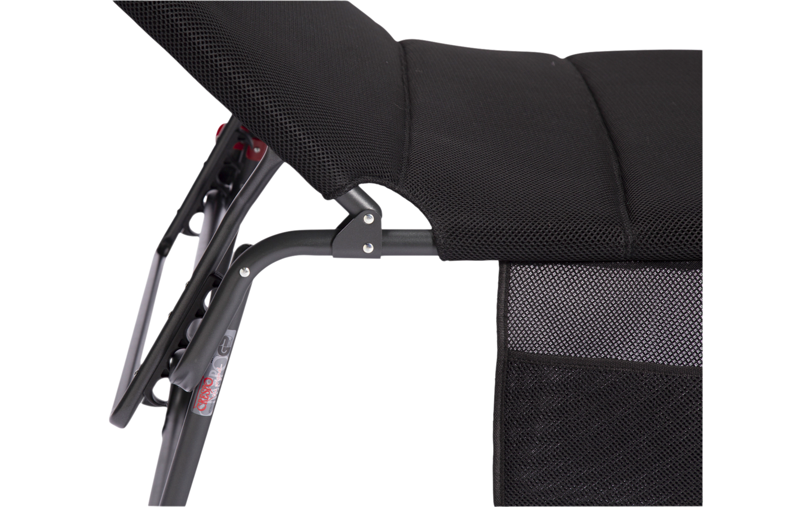  Crespo Sonnenliege Air-Deluxe AP/363 L Schwarz