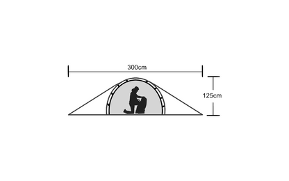  Origin Outdoors Snugly Kuppelzelt Für 1/2 Personen