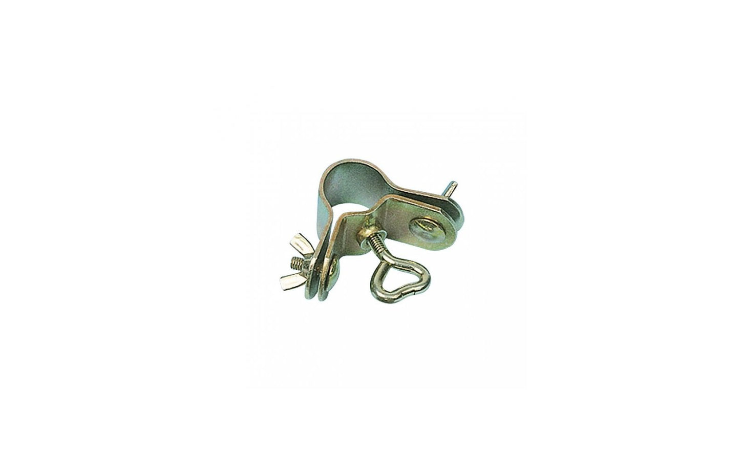  Berger Eck-Rohrschelle Gold 2er Set