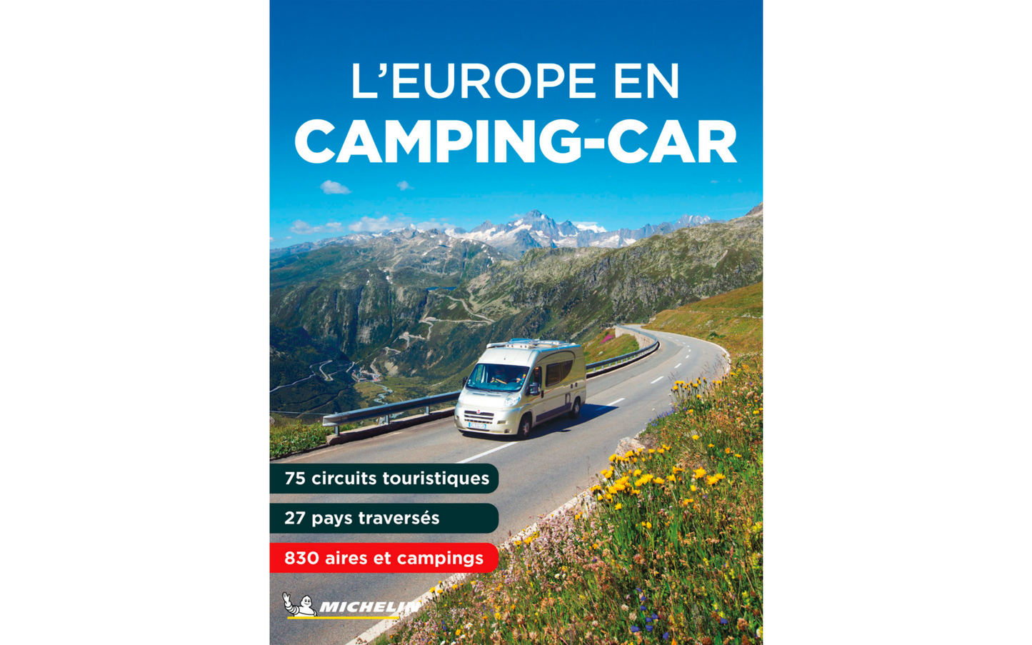  Michelin Campingführer Europa 2024 L'Europe En Camping-Car Auf Französisch