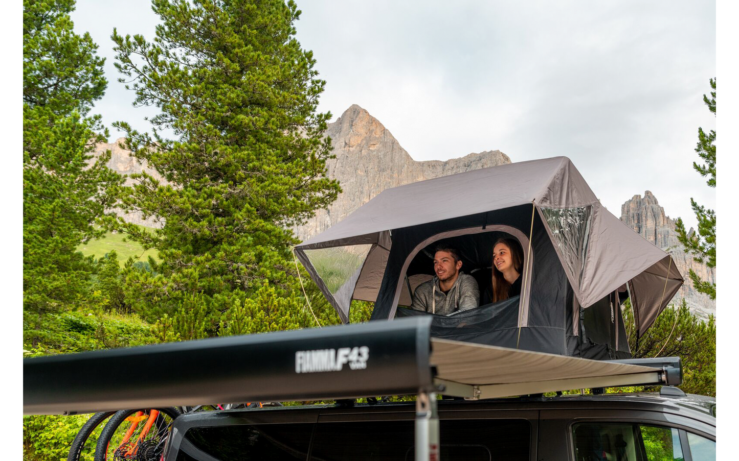  Fiamma F43van Markise Für Campingbusse Schwarz