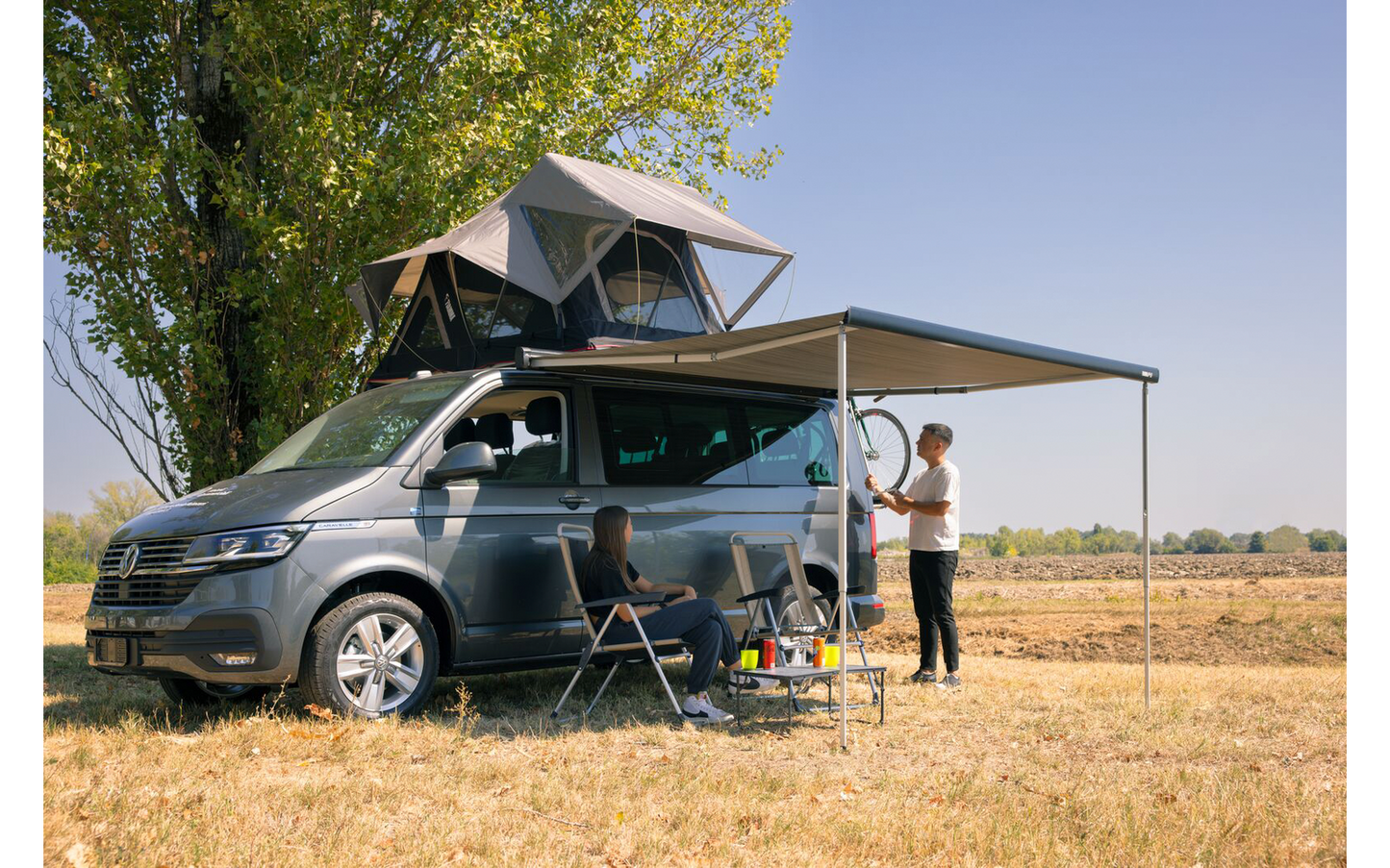  Fiamma F43van Markise Für Campingbusse Schwarz