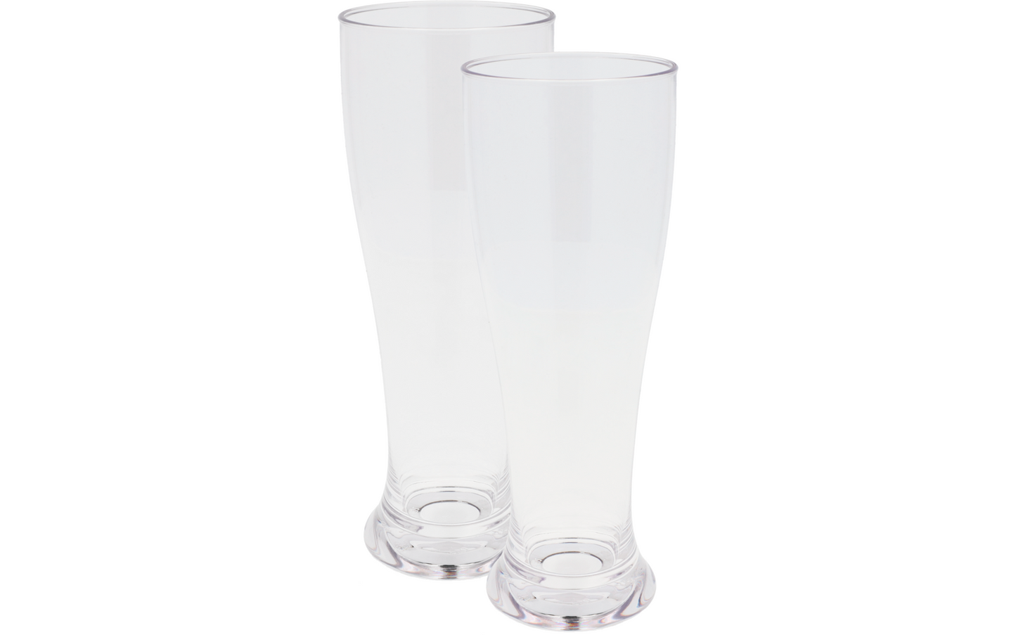  Berger Acryl Weißbierglas-Set 2-tlg. 500 Ml