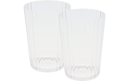  Berger Stripes Acryl Trinkglas-Set 2-tlg.