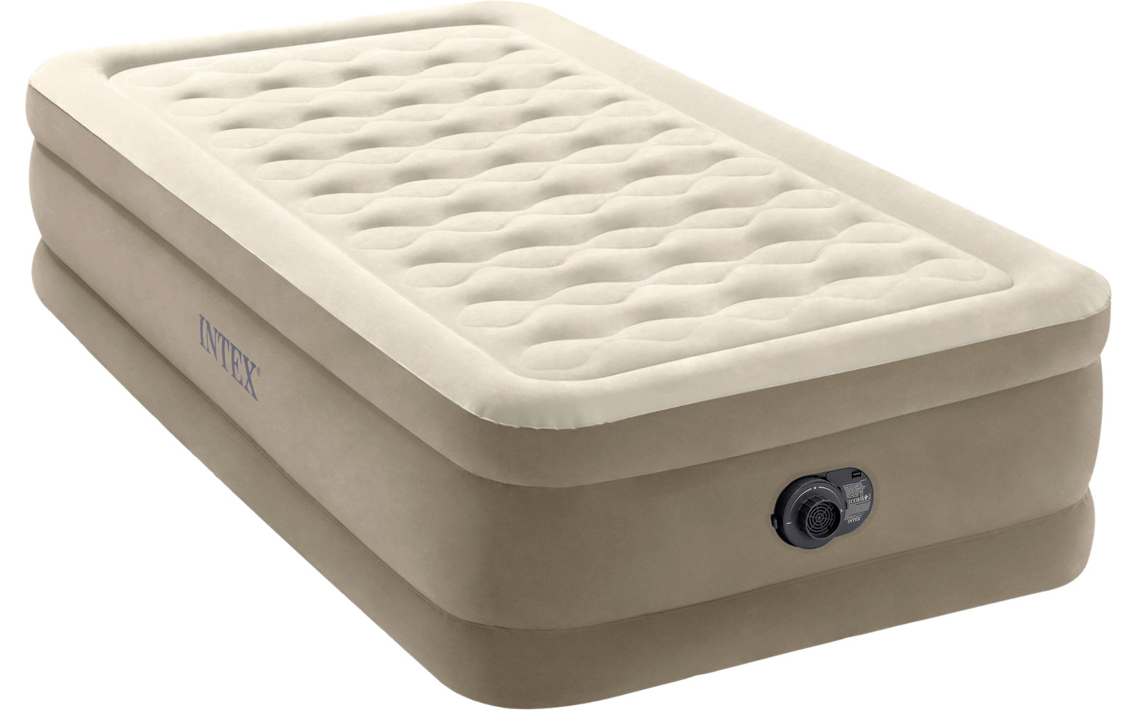  Intex DuraBeam UltraPlush Twin Luftbett Mit 220V Pumpe 99 X 191 X 46 Cm