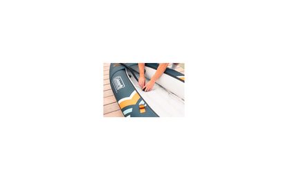  Coleman Aufblasbares Kajak Kit Sevylor Colorado 2 Personen Inkl.2 Paddel / Rucksack / Finne / Handpumpe / Aufbewahrungstasche