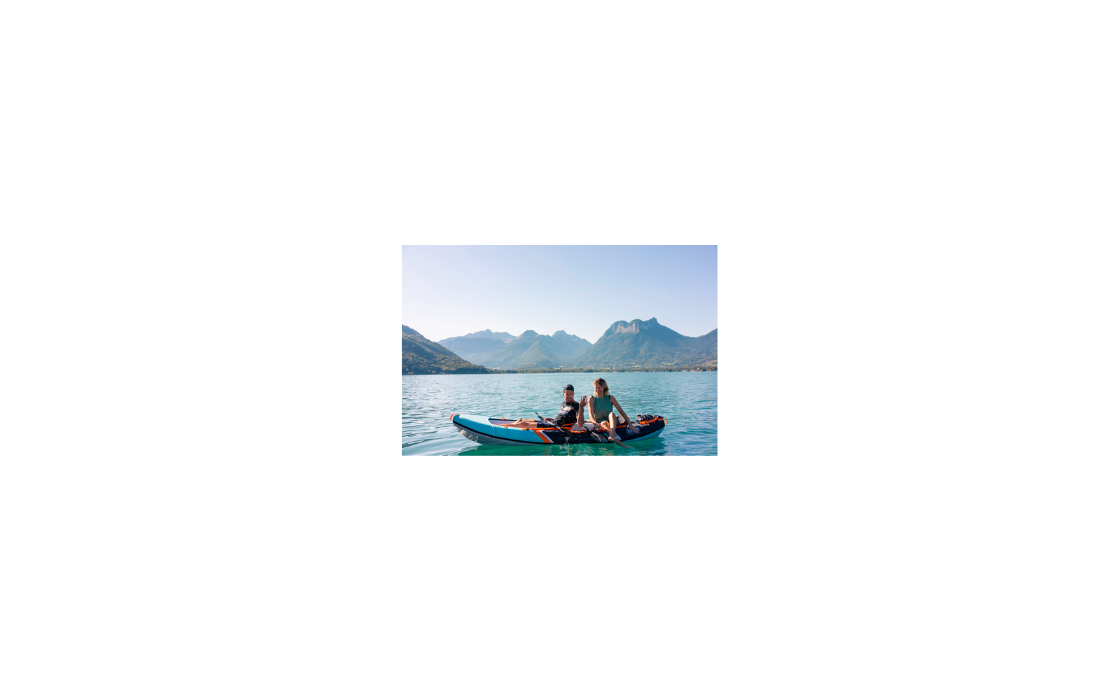  Coleman Aufblasbares Kajak Kit Sevylor Colorado 2 Personen Inkl.2 Paddel / Rucksack / Finne / Handpumpe / Aufbewahrungstasche