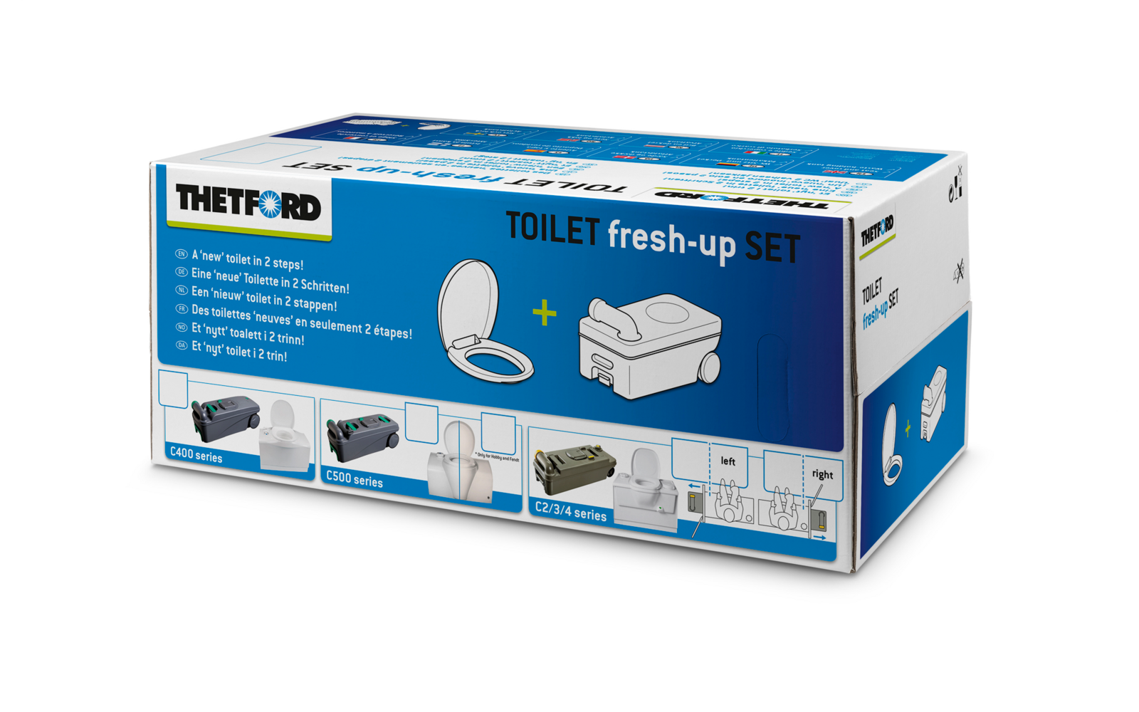  Thetford Fresh-Up Set C400 Serie Toiletten-Aufbereitungsset
