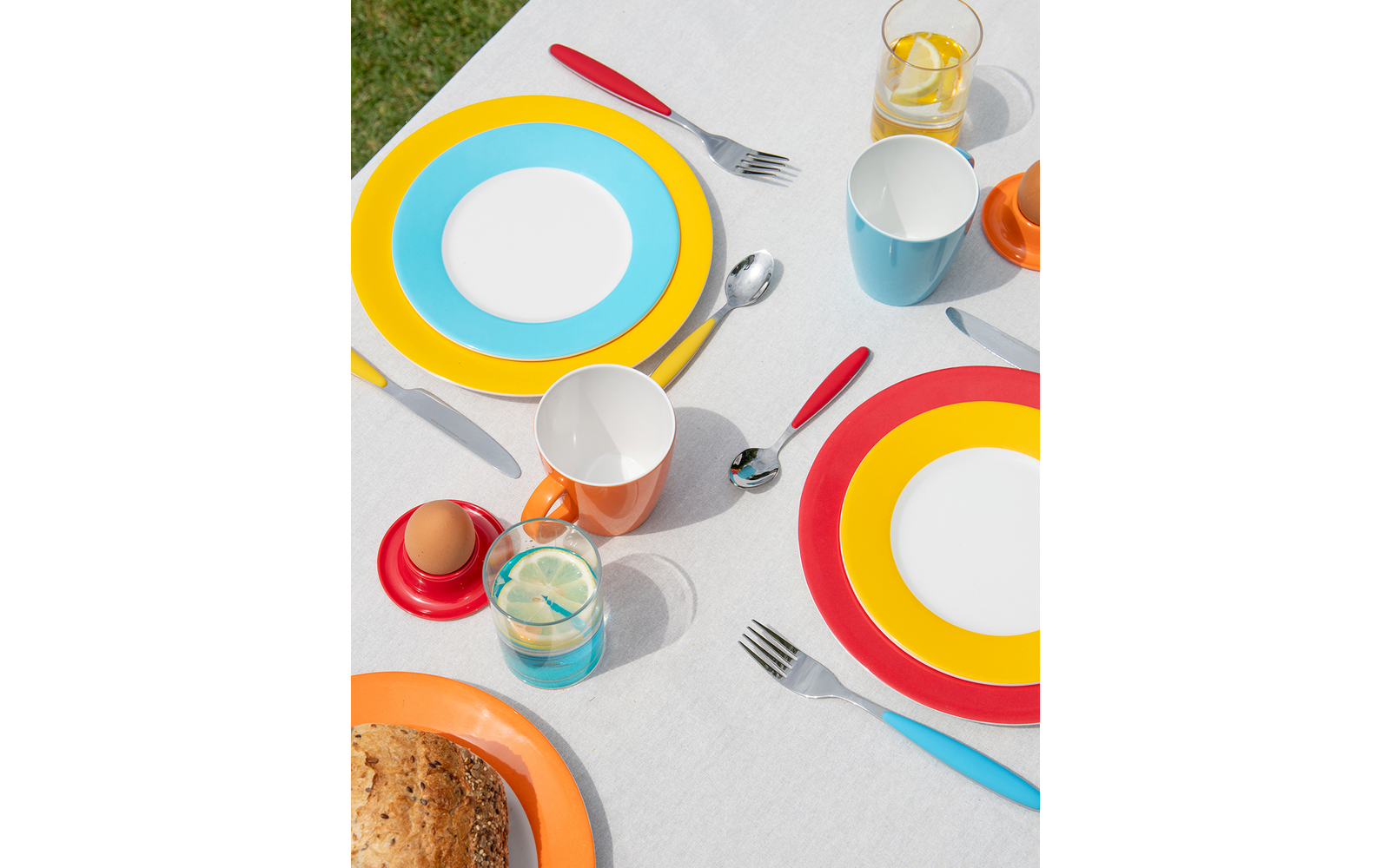  Gimex Colour Line Rainbow Besteck 16 Teilig