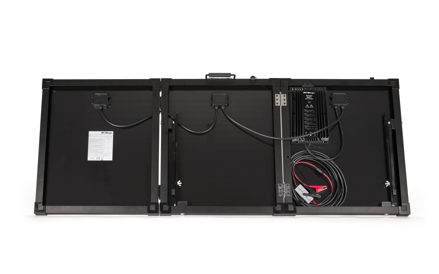  Berger Deluxe Klappbare Solaranlage / Koffer-Solaranlage