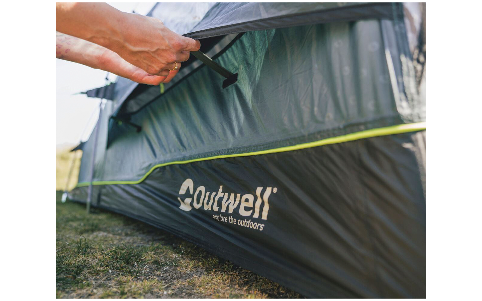  Outwell Rockwell 4 Tunnelzelt Für 4 Personen