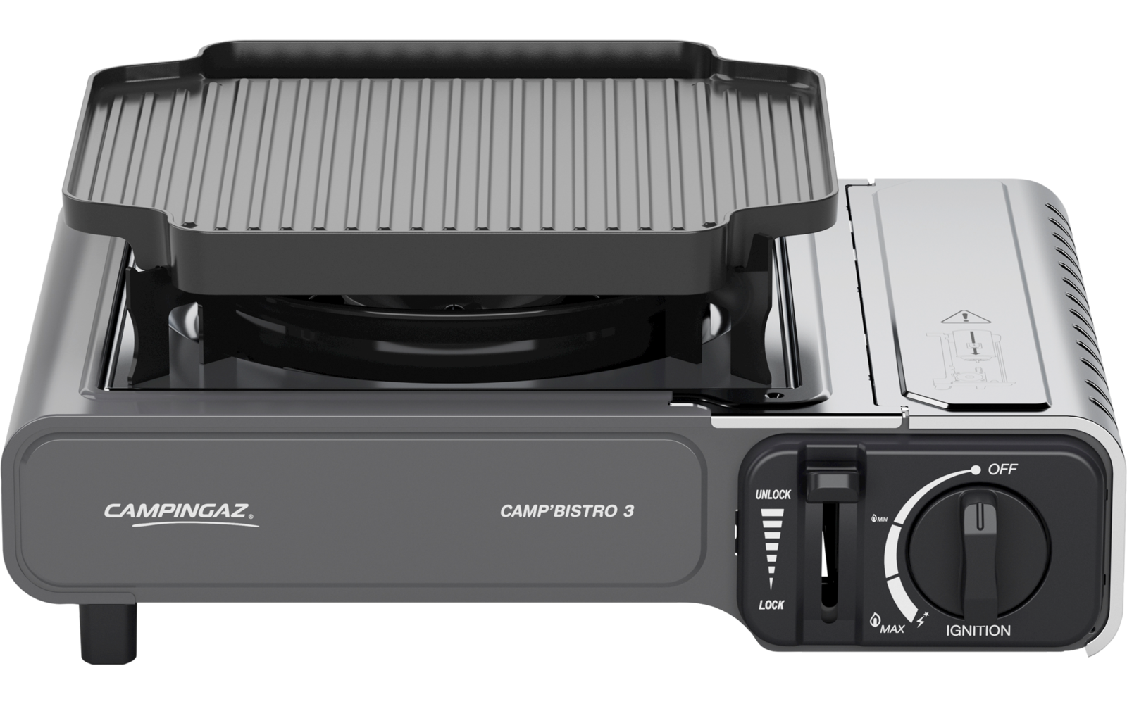  Campingaz Camp'Bistro 3 Gaskocher Mit Grillplatte 2200 Watt