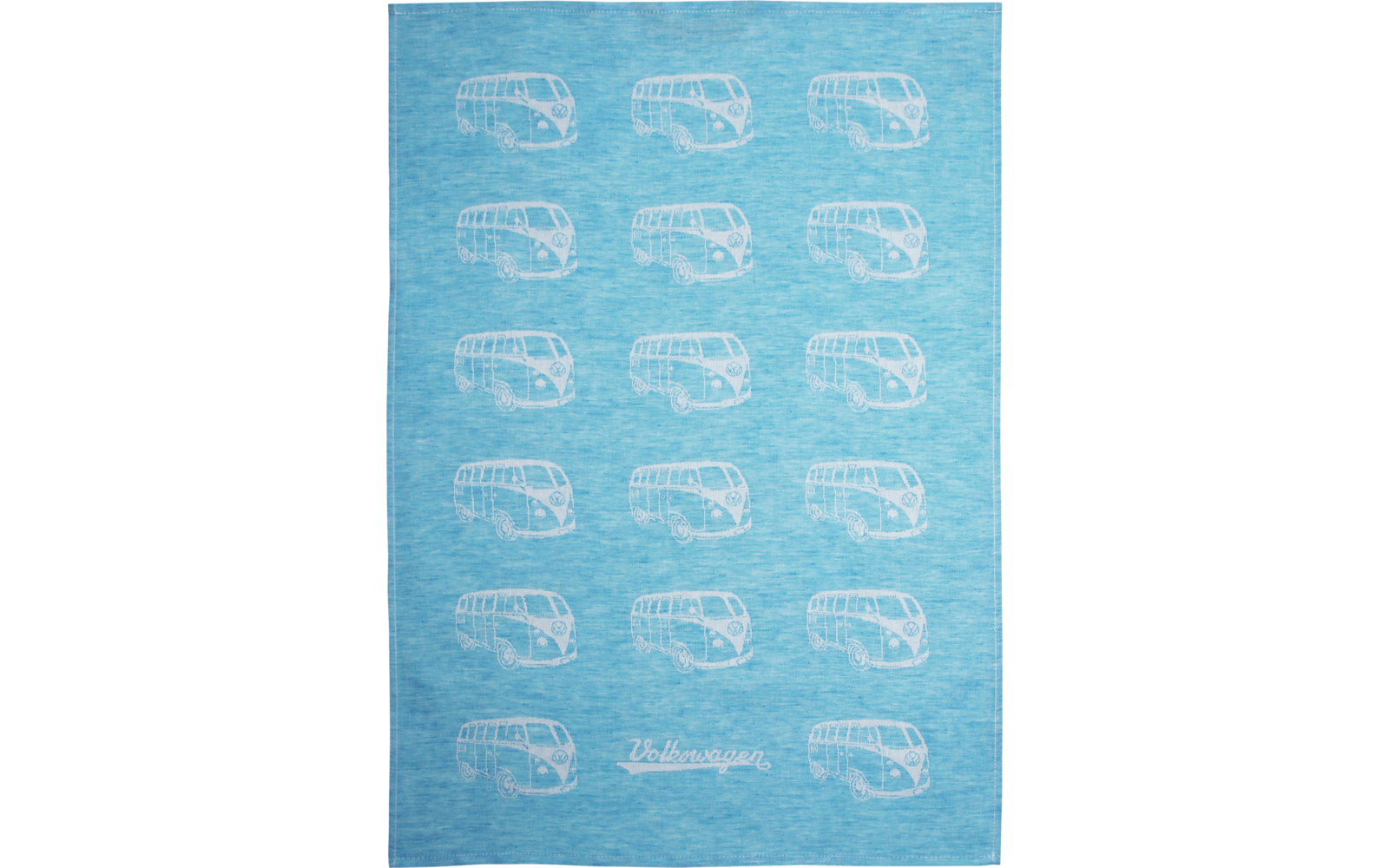  VW Collection T1 Bulli Geschirrtuch 2er Set Rot/Blau 70 X 50 Cm