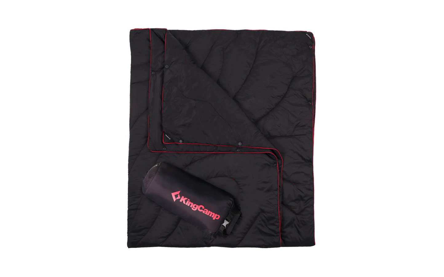  KingCamp Contour Decke Mit Druckknöpfen 175 X 135 Cm