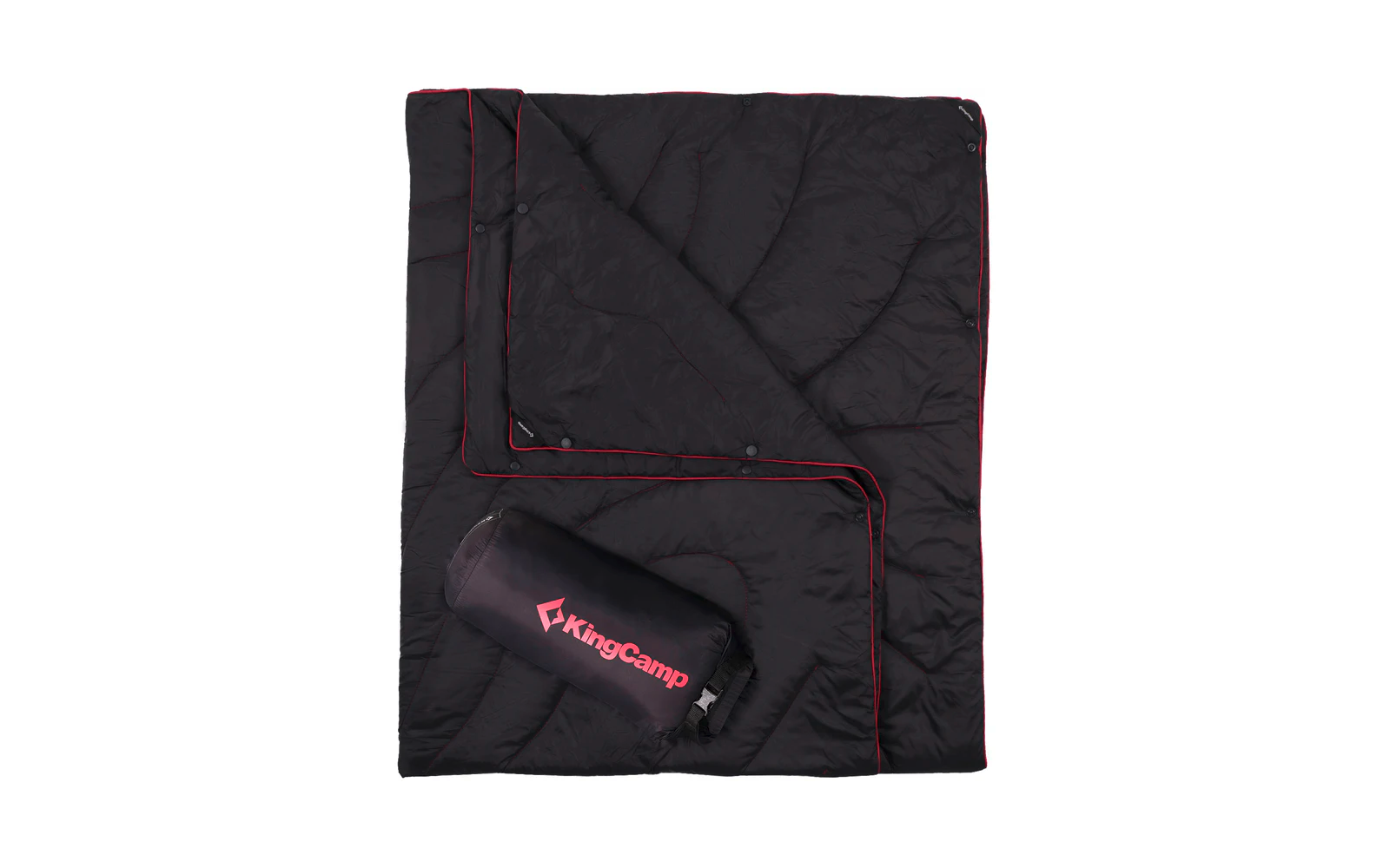  KingCamp Contour Decke Mit Druckknöpfen 175 X 135 Cm