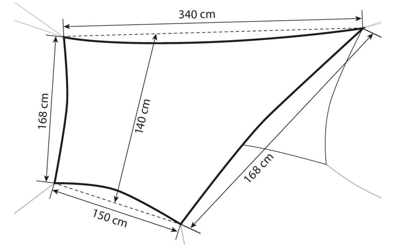 Amazonas Traveller Tarp Regendach Für Hängematte