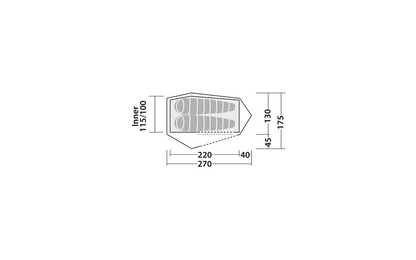  Robens Cress 2 Pro Tunnelzelt Für 2 Personen