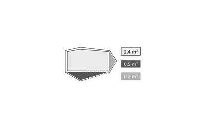  Robens Cress 2 Pro Tunnelzelt Für 2 Personen
