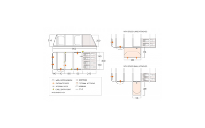  Vango Anantara IV Air TC 450XL Familienzelt Für 4 Personen