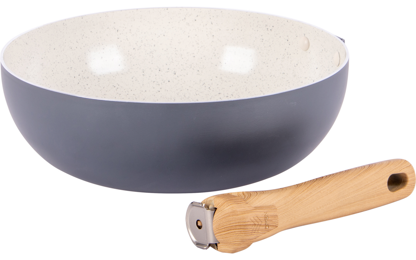  Bo-Camp Urban Outdoor Quayside Wokpfanne Aluminium Induktion 24 Cm