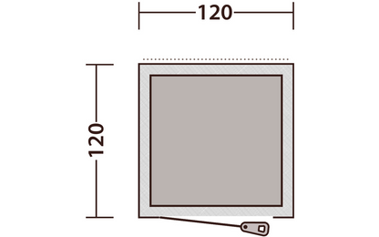  Outwell Seahaven Komfortstation Dusch- Oder Toilettenzelt