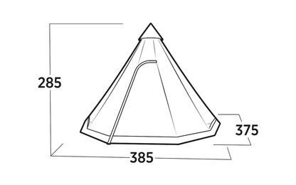  Easy Camp Familien Tipizelt Rands Tipi Für 8 Personen