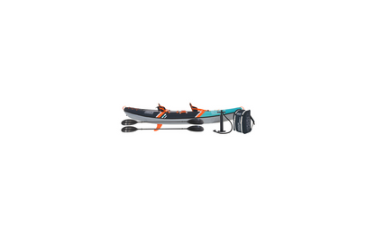 Coleman Aufblasbares Kajak Kit Sevylor Colorado 2 Personen Inkl.2 Paddel / Rucksack / Finne / Handpumpe / Aufbewahrungstasche